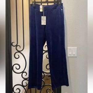 Tommy Bahama Velour Relaxed Pant Deep Space Blue Size Medium